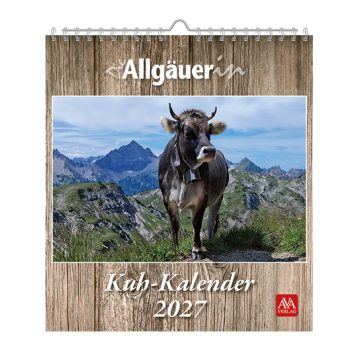 Die Allgäuerin Kuh Postkartenkalender