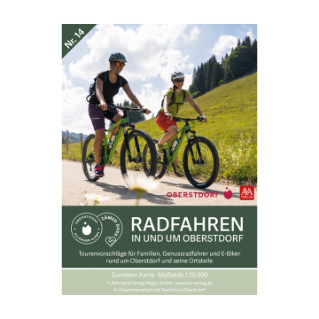 Deckblatt Wanderführer durch das Allgäu und Tannheimer Tal