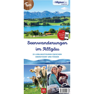 Deckblatt Wanderführer Seenwanderungen im Allgäu