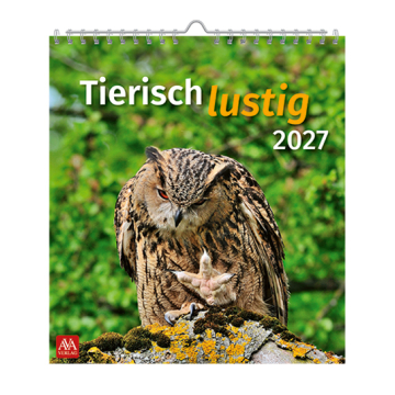 Tierisch Lustig Postkartenkalender