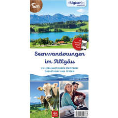 Deckblatt Wanderf&uuml;hrer Seenwanderungen im Allg&auml;u