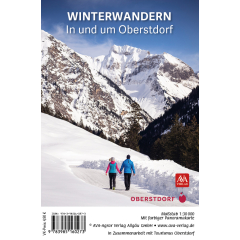 Deckblatt der Winterwanderkarte f&uuml;r Oberstorf